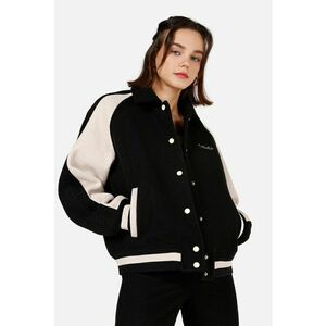 Jacheta bomber cu model colorblock imagine