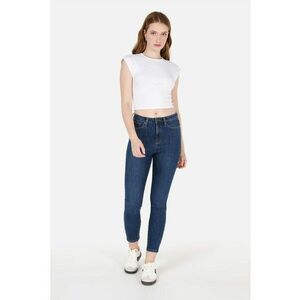 Blugi crop skinny imagine