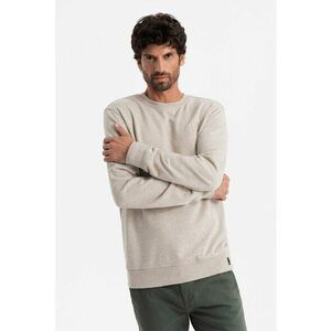 Bluza de trening din amestec de bumbac cu decolteu la baza gatului imagine