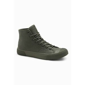 Tenisi high-top de piele ecologica imagine