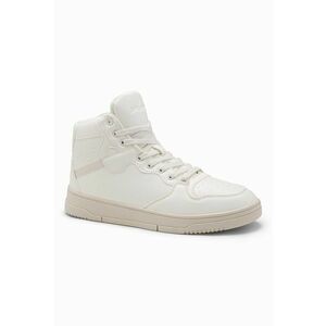 Pantofi sport high-top de piele ecologica imagine