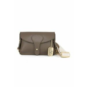 Geanta crossbody cu bareta din material textil imagine