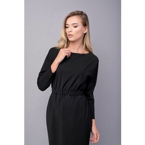 Rochie midi cu buzunare laterale imagine