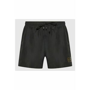 Pantaloni scurti de baie barbati - EA7 Emporio Armani - Poliester - Negru1 imagine