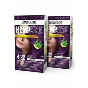 Pachet: 2 x Vopsea de par permanenta HempStyle - 100 ml imagine