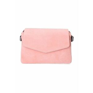 Geanta crossbody de piele si piele intoarsa imagine