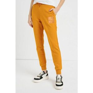 Pantaloni de trening conici cu imprimeu monograma imagine