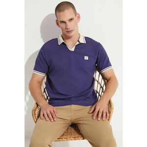 Tricou polo cu detalii contrastante imagine