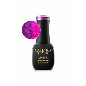 Oja semipermanenta termica glitter Pandora 15ml imagine