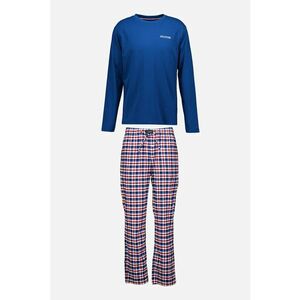 Pijama din amestec de bumbac organic cu pantaloni lungi imagine