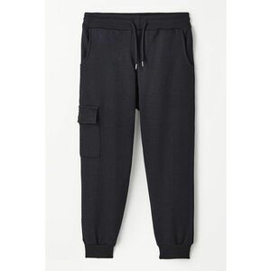 Pantaloni de trening cargo cu model uni imagine