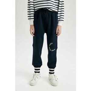 Pantaloni de trening din amestec de bumbac cu buzunare imagine