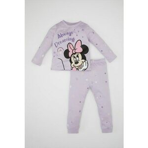 Pijama cu imprimeu Minnie Mouse imagine