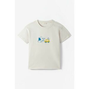 Tricou de bumbac cu imprimeu grafic imagine