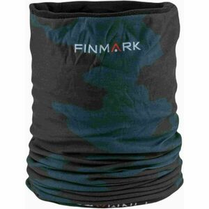 Finmark MULTIFUNCTIONAL SCARF WITH FLEECE Fular multifunțional, negru, mărime imagine