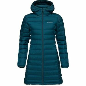 Columbia LAKE 22 II DOWN LONG HOODED JACKET Geacă iarnă damă, verde închis, mărime imagine