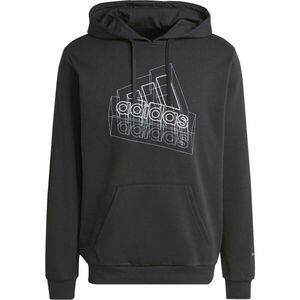 adidas TECH GRAPHIC HOODIE Hanorac pentru bărbați, negru, mărime imagine