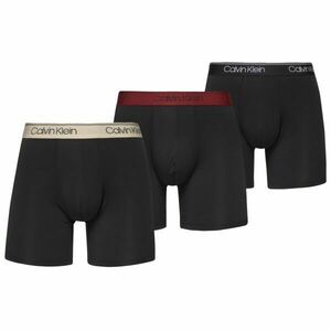 Calvin Klein MICRO STRETCH BOXER BRIEF 3PK Boxeri pentru bărbați, negru, mărime imagine