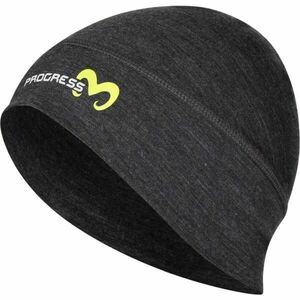 PROGRESS MERINO BEANIE Căciulă funcțională unisex, negru, mărime imagine