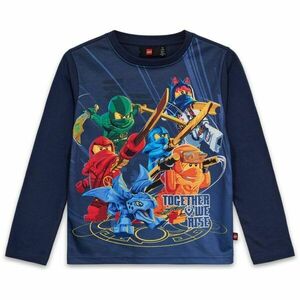 LEGO® kidswear LWTANO 701 Tricou pentru băieți, albastru închis, mărime imagine