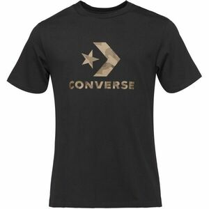 Converse STANDARD FIT CENTER FRONT LARGE LOGO STAR CHEV SS TEE Tricou unisex, negru, mărime imagine