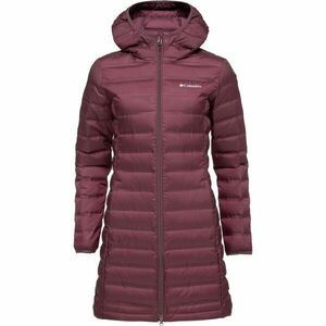 Columbia LAKE 22 II DOWN LONG HOODED JACKET Geacă iarnă damă, vișiniu, mărime imagine