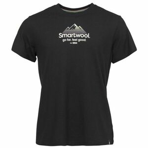 Smartwool 30TH ANNIVERSARY GRAPHIC SS TEE Tricou bărbați, negru, mărime imagine