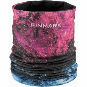 Finmark MULTIFUNCTIONAL SCARF WITH FLEECE Fular multifuncţional, mix, mărime imagine