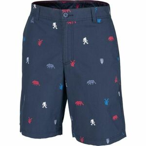 Columbia WAHED OUT PRINTED SHORTS Pantaloni scurți pentru bărbați, albastru închis, mărime imagine