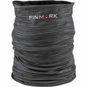 Finmark MULTIFUNCTIONAL SCARF WITH FLEECE Fular multifunțional, gri închis, mărime imagine