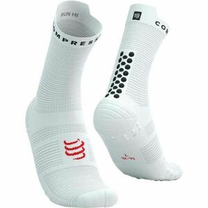 Compressport PRO RACING SOCKS V4.0 RUN Șosete alergare, alb, mărime imagine