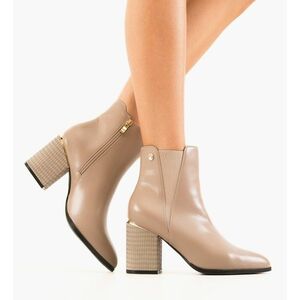 Botine dama Inimay Khaki imagine