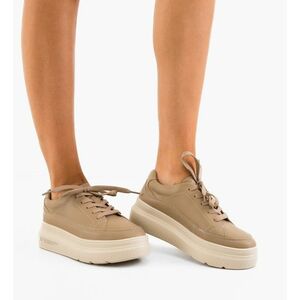 Sneakers Dama Moon Khaki imagine