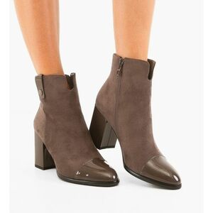 Botine dama Duncan Khaki imagine