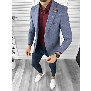 Sacou barbati slim fit 3100 P18-3.2 imagine