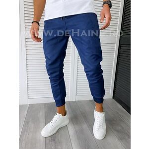 Pantaloni de trening slim fit bleumarin B6236 P19-1.1 imagine