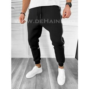 Pantaloni de trening negri conici k212 82-3.3 imagine