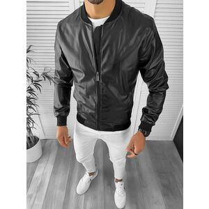 Geaca barbati de toamna neagra 12972 122-2 imagine