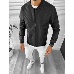 Geaca barbati de toamna neagra 12973 65B-2 imagine