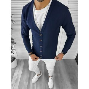 Bluza barbati bleumarin slim fit 12980 imagine