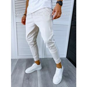 Pantaloni de trening conici bej B6121 O2-3.2 imagine