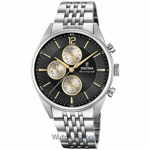 Ceas Festina Timeless F20285/A Cronograf imagine