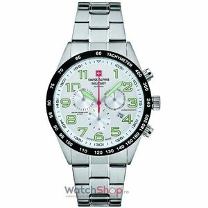 Ceas Swiss Alpine Military 7047.9132 Cronograf imagine