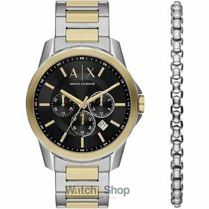 Ceas Armani Exchange A|X ARMANI EXCHANGE Mod. BANKS Special Pack + Bracelet imagine