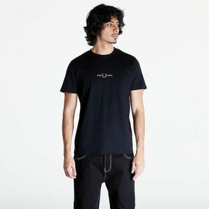 Tricou FRED PERRY Graphic Print T-Shirt Black imagine