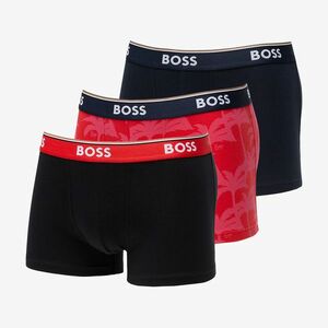 Hugo Boss Power Design Trunk 3-Pack Black/ Navy/ Red imagine