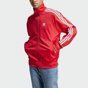 Jacheta adidas Fbird Track Top Better Scarlet/ White imagine