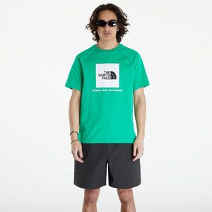 Tricou The North Face S/S Raglan Redbox Tee Optic Emerald imagine