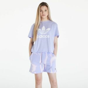 Tricou adidas Trefoil Tee Boxy Violet Tone imagine