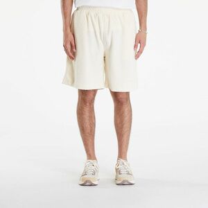 Pantaloni scurți PLEASURES Zen Terry Shorts Off White imagine